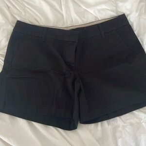 J.crew women’s black chino shorts size 12 summer